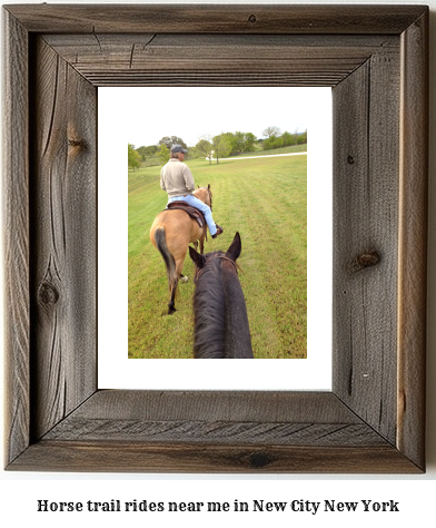 horse trail rides near me in New City, New York